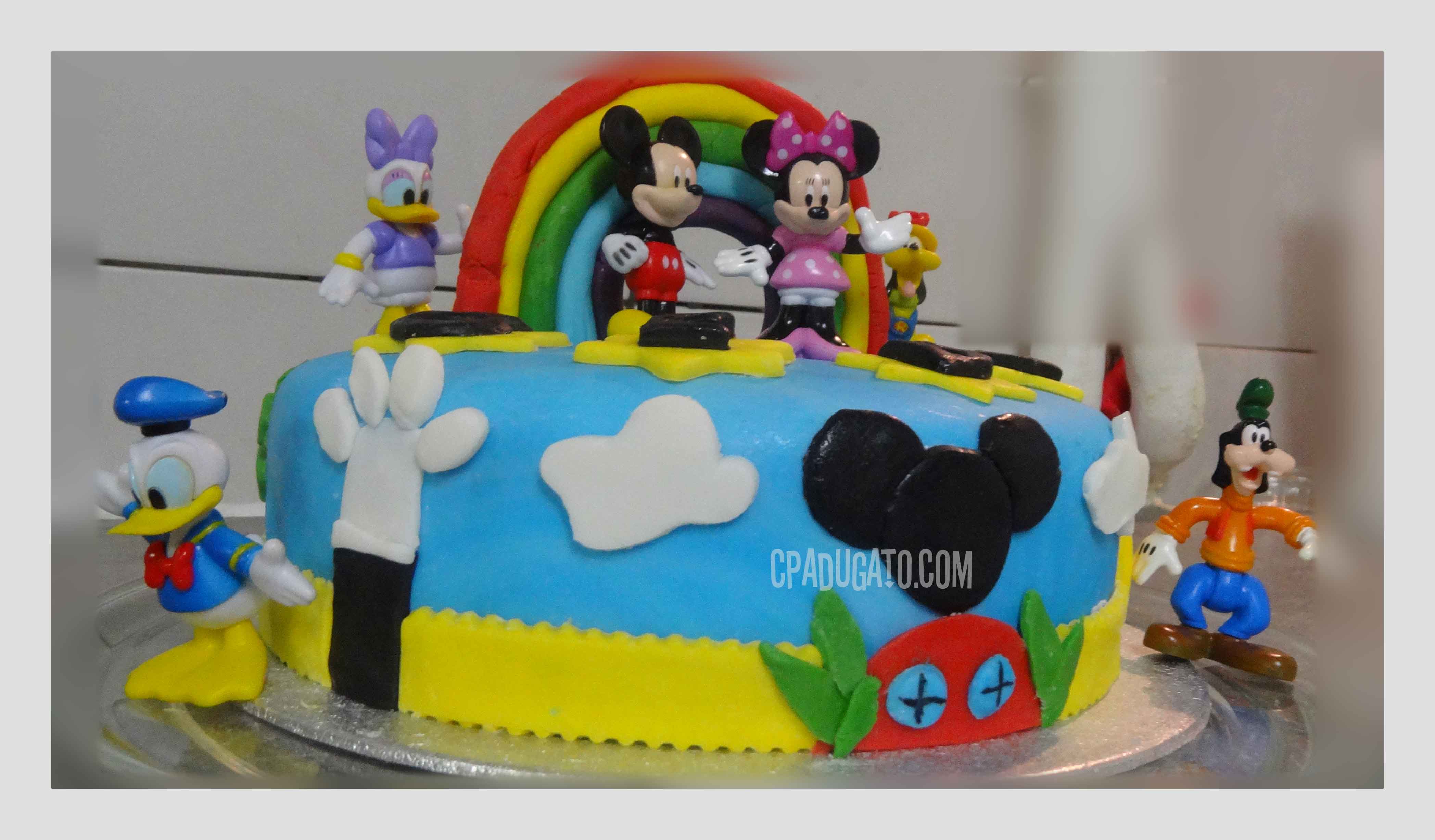 gateau mickey anniversaire - Gâteau d'anniversaire Mickey au chocolat Cuisine AZ